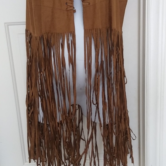 Fake suede halter /swim top  $28 + free scarf ,hat or belt Enjoy 5 - Picture 3 of 13